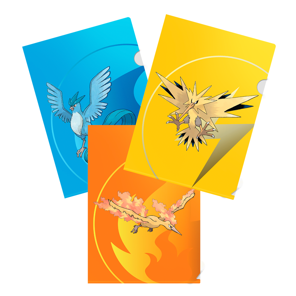 Ultra Pro - 3-Pack Turniermappen mit Arktos, Zapdos und Lavados (Serie 2) (3er Pack)