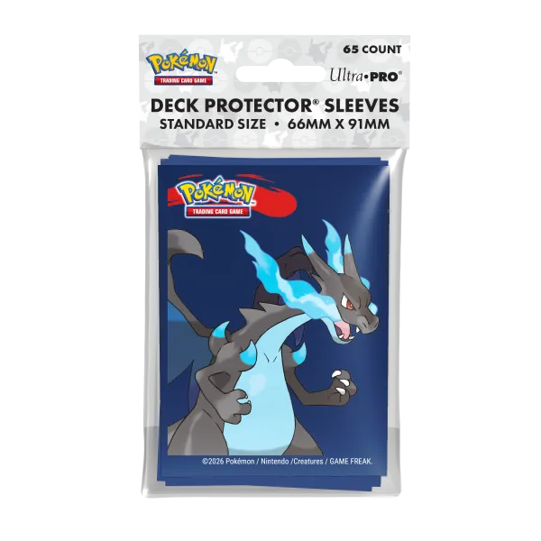 Mega-Glurak Z Sleeves  (65er Pack)