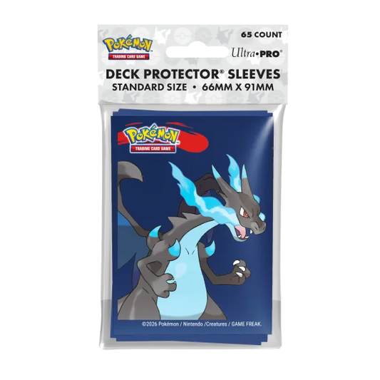Mega-Glurak Z Sleeves  (65er Pack)