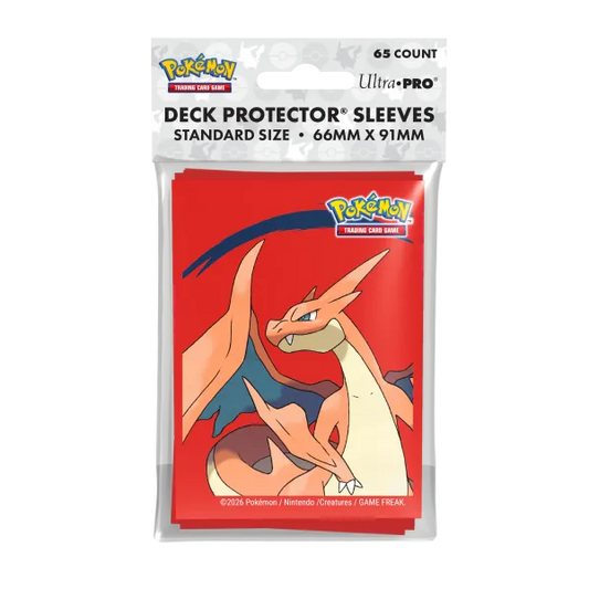 Mega-Glurak Y Sleeves  (65er Pack)